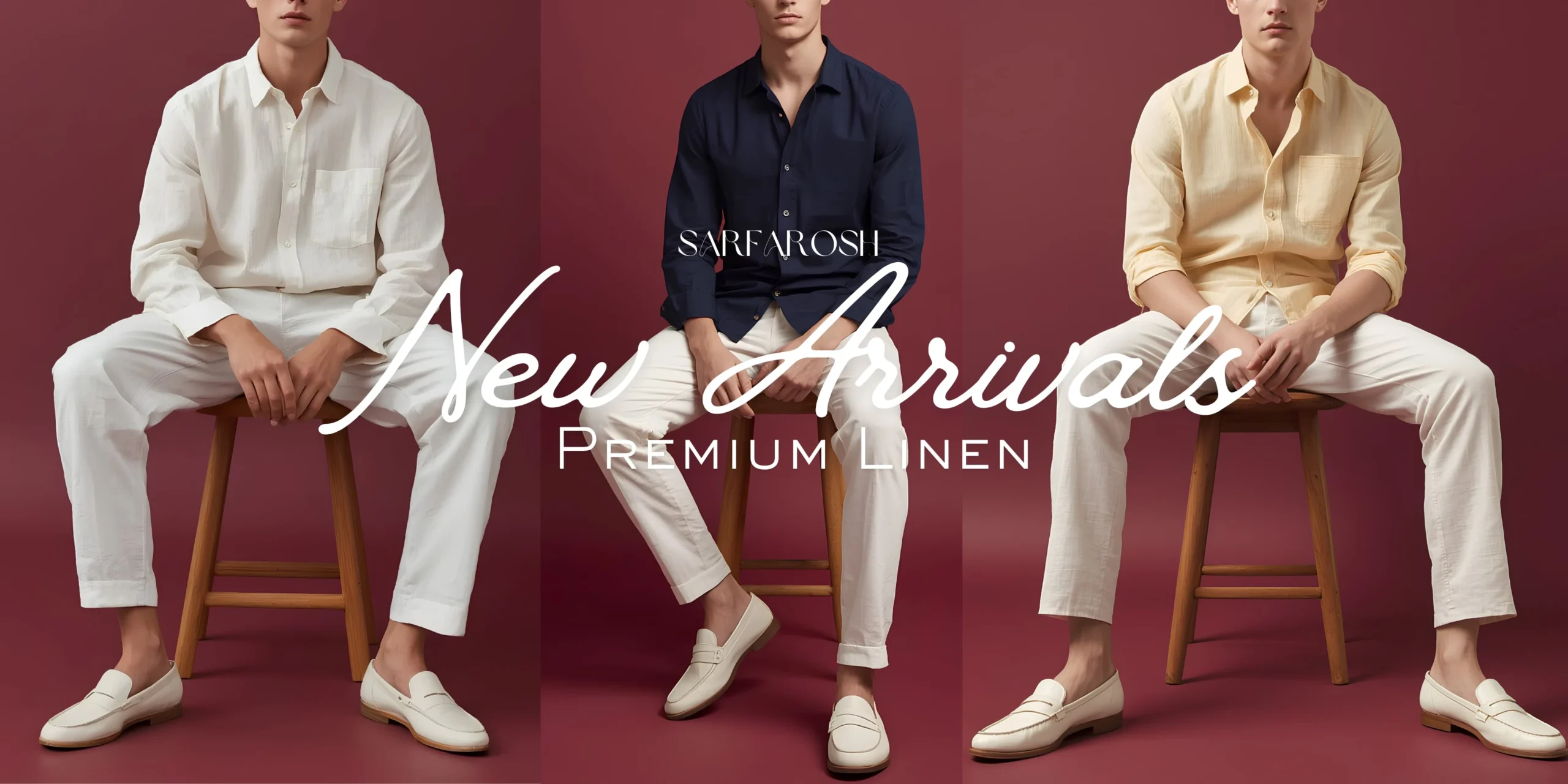 Website banner new arrivals